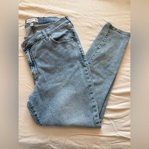 Abercrombie and Fitch curve love Super Skinny Ankle high rise jeans size 18 Long